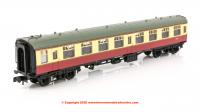 374-010E Graham Farish BR Mk1 TSO Tourist Second Open Coach number M3755 in BR Crimson & Cream livery